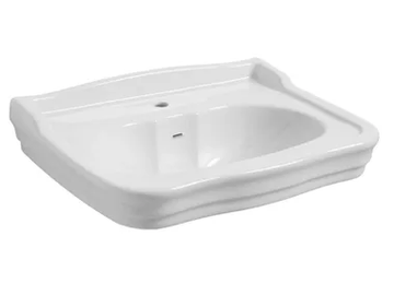 IMPERO - Single pedestal ceramic washbasin by Olympia Ceramica - view 2